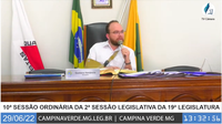 10ª SESSÃO ORDINÁRIA DA 2ª SESSÃO LEGISLATIVA DA 19ª LEGISLATURA