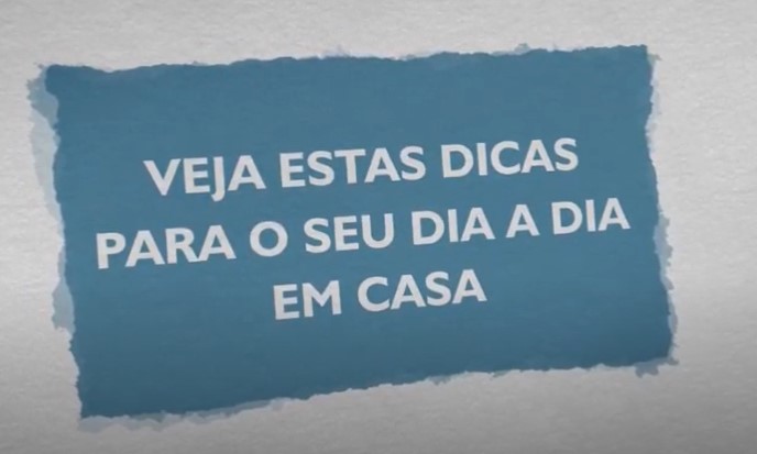 Ministério da Saúde - Cuidados simples para passar no isolamento social