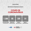 Secretaria de Saúde de Minas Gerais - Informe Epidemiologico